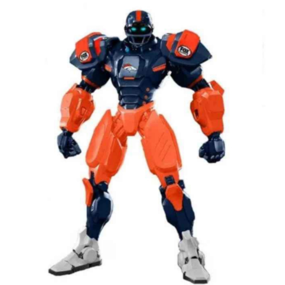 Denver Broncos Fox Sports Cleatus The Robot Action Figure. 11"